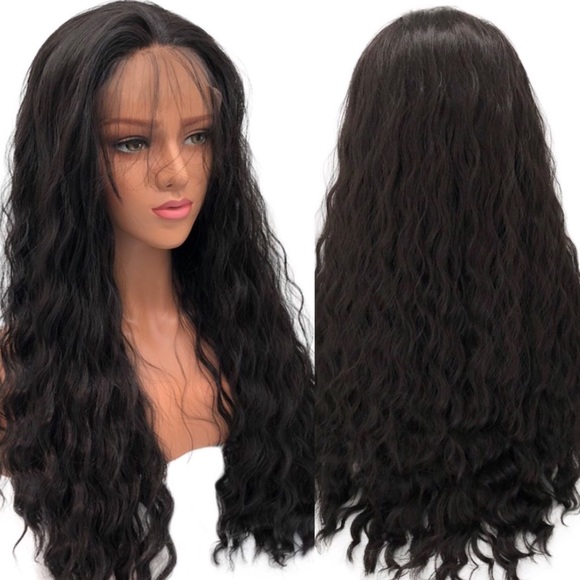 Accessories - 🖤Marissa 22”BLACK Loose Wavy WIG *NWTW/Baby Hair